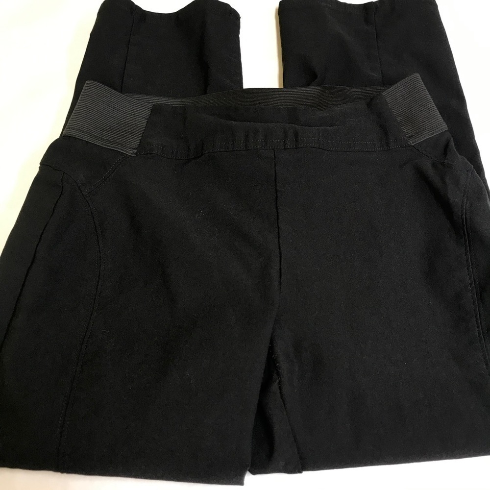 Simply Vera Vera Wang Black Elastic Waistband Pants women’s xs - Picture 3 of 5